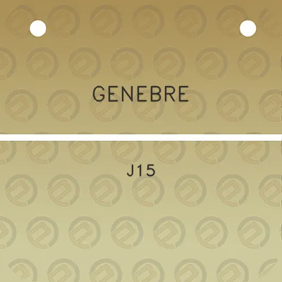 genebre-j15