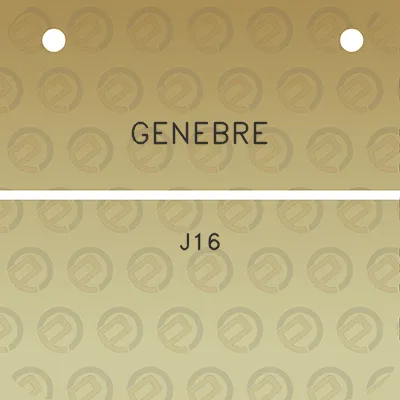 genebre-j16