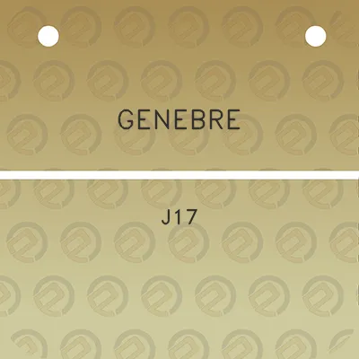 genebre-j17