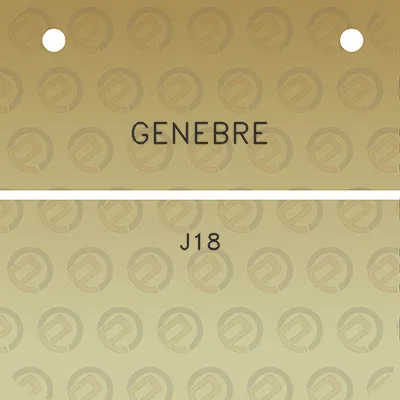 genebre-j18