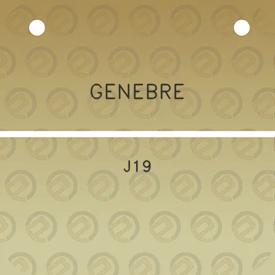 genebre-j19