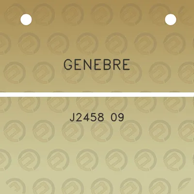 genebre-j2458-09