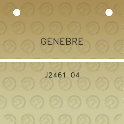 genebre-j2461-04