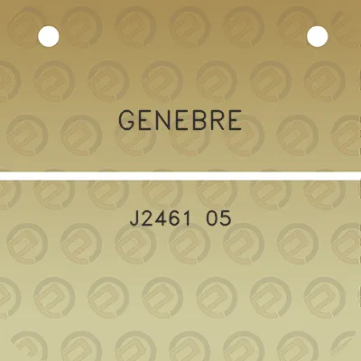 genebre-j2461-05