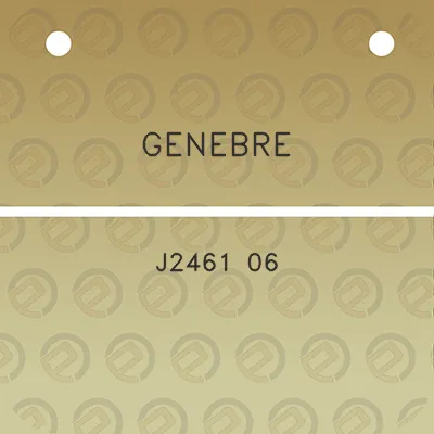 genebre-j2461-06