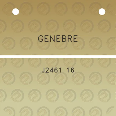 genebre-j2461-16