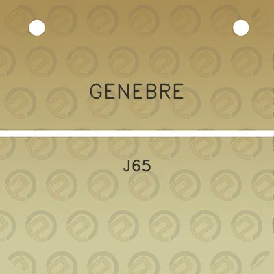 genebre-j65