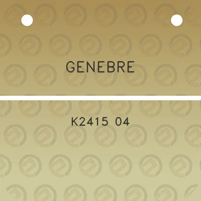 genebre-k2415-04