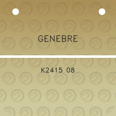 genebre-k2415-08