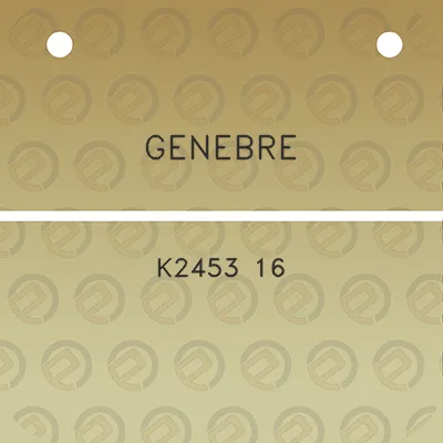 genebre-k2453-16