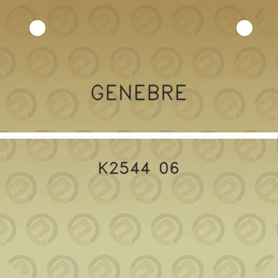 genebre-k2544-06