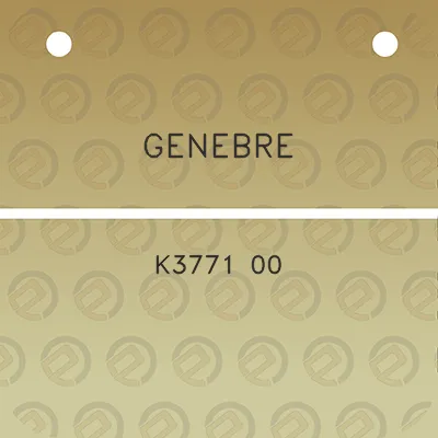 genebre-k3771-00