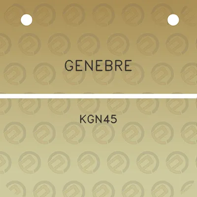 genebre-kgn45