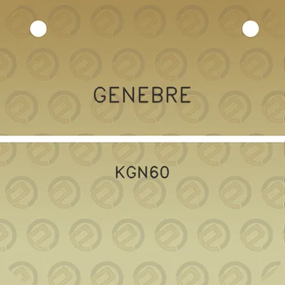 genebre-kgn60