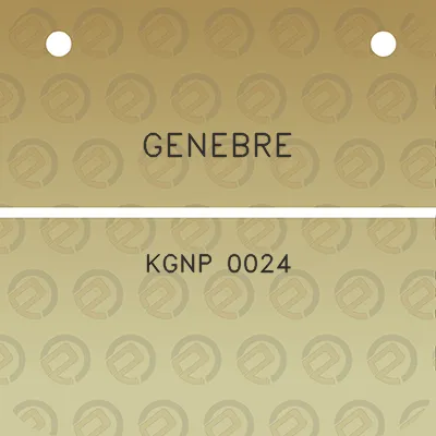 genebre-kgnp-0024