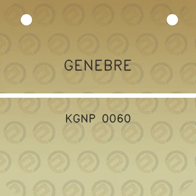 genebre-kgnp-0060