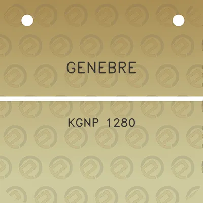 genebre-kgnp-1280