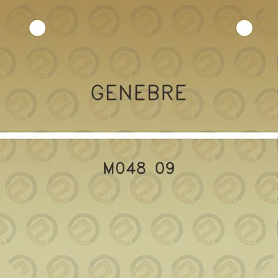 genebre-m048-09