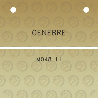 genebre-m048-11