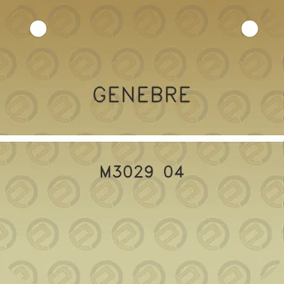 genebre-m3029-04