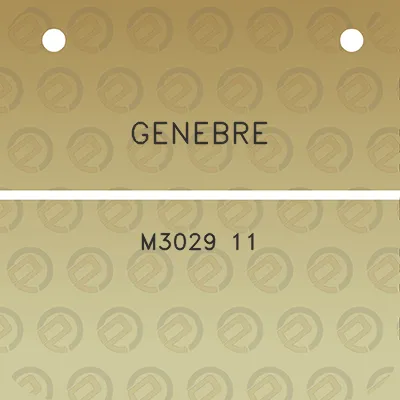 genebre-m3029-11