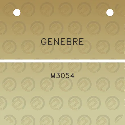 genebre-m3054