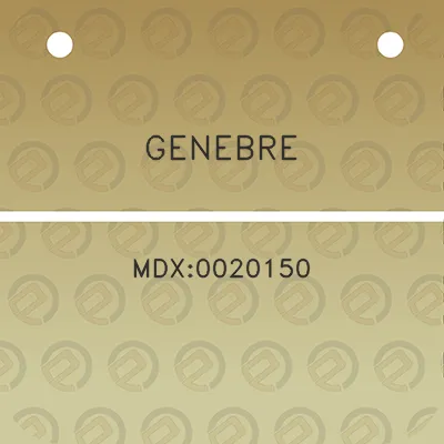 genebre-mdx0020150