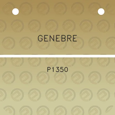 genebre-p1350