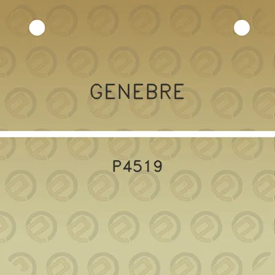 genebre-p4519