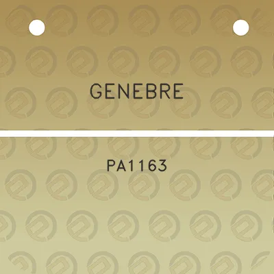 genebre-pa1163