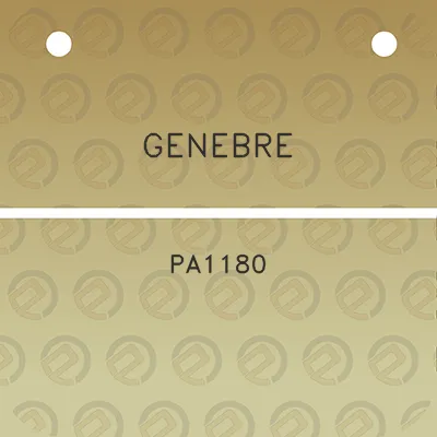 genebre-pa1180