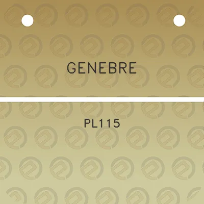 genebre-pl115