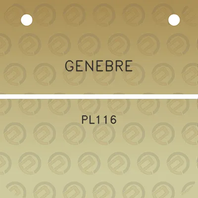 genebre-pl116