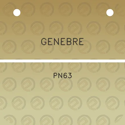 genebre-pn63