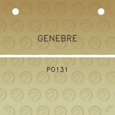 genebre-po131