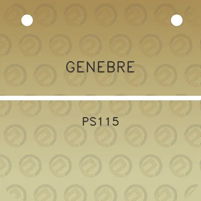 genebre-ps115