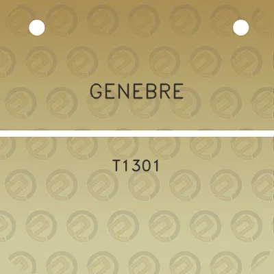 genebre-t1301