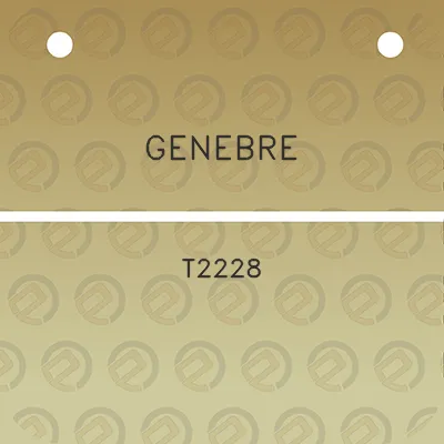 genebre-t2228