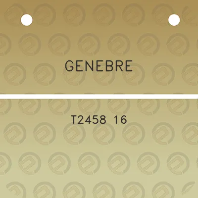 genebre-t2458-16