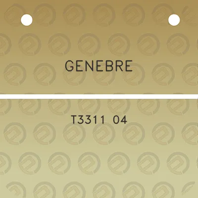 genebre-t3311-04