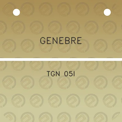 genebre-tgn-05i