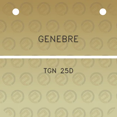 genebre-tgn-25d