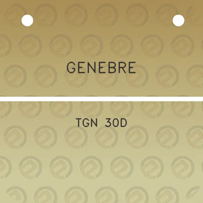 genebre-tgn-30d