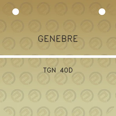 genebre-tgn-40d