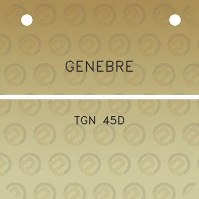 genebre-tgn-45d