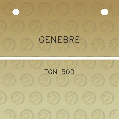 genebre-tgn-50d