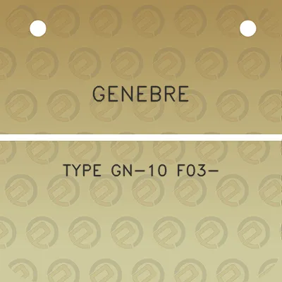 genebre-type-gn-10-f03