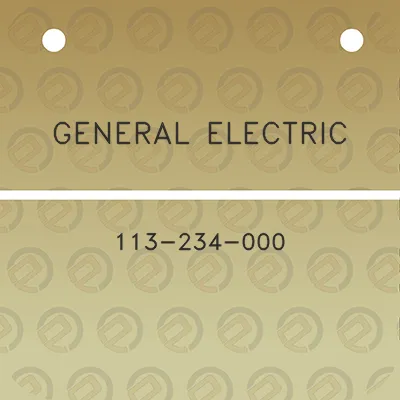 general-electric-113-234-000