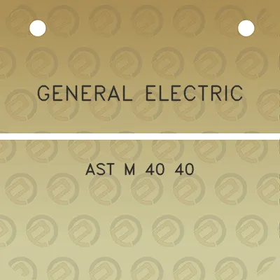 general-electric-ast-m-40-40