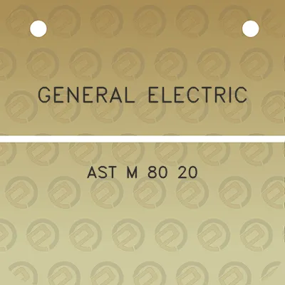 general-electric-ast-m-80-20